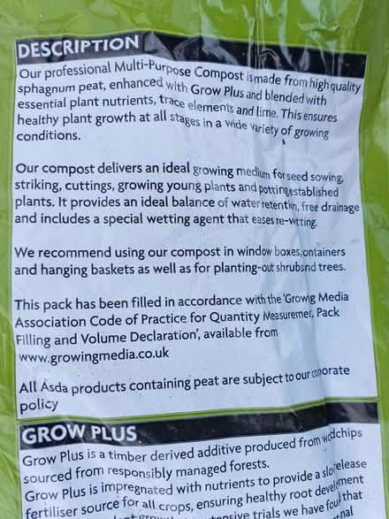 Photo of free COMPOST - 1/2 a bag of Compost (Wolverhampton (WV10)) #3
