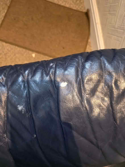 Photo of free 2 Seater Leather sofa (Stoneybank EH21) #1