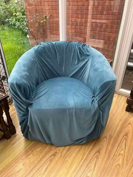 Photo of free Bucket chairs needing reupholstering (Ledbury HR8) #2