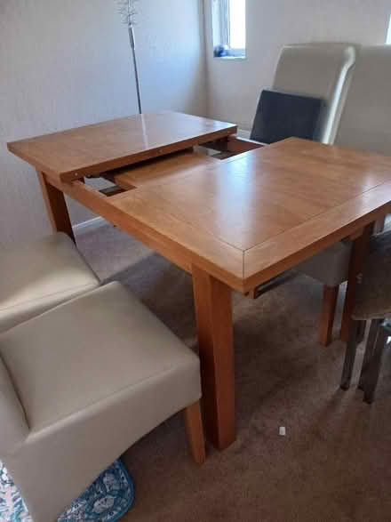 Photo of free Extendable Dining Table with 4 Chairs (Yarwell PE8) #1