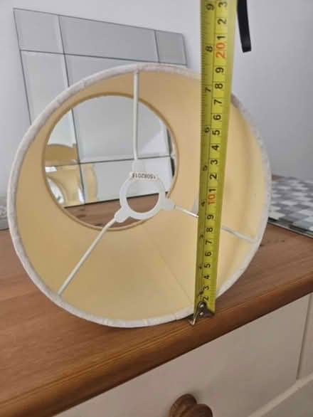Photo of free Cream lampshade (ME8 Rainham) #2