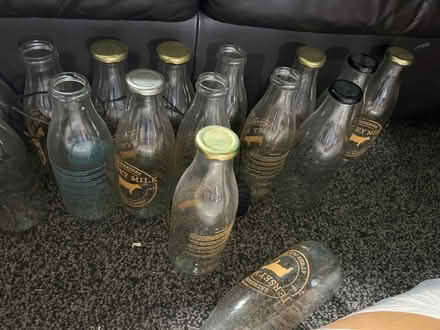 Photo of free Glass milk bottles (Croglin CA4) #1