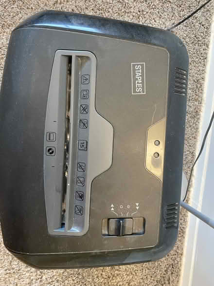 Photo of free Staples Shredder works great (Near Parkville High School) #1