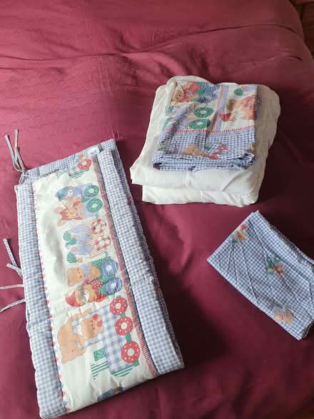 Photo of free Cot bundle (Kinghorn KY3) #1