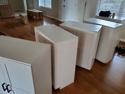 Photo of free Five IKEA Brimnes Cabinets (North Beach MD) #2