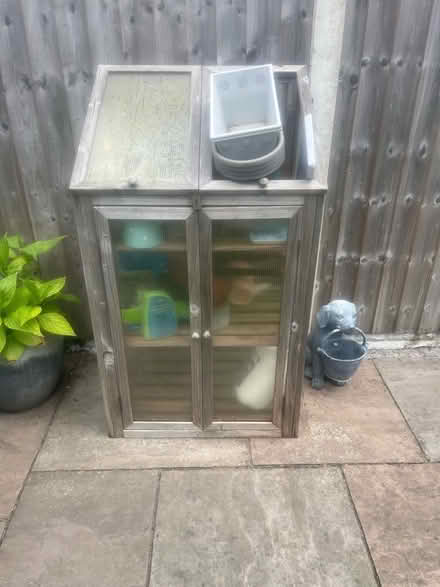 Photo of free Wooden mini greenhouse bought years ago from Aldi. (Childwall L16) #1