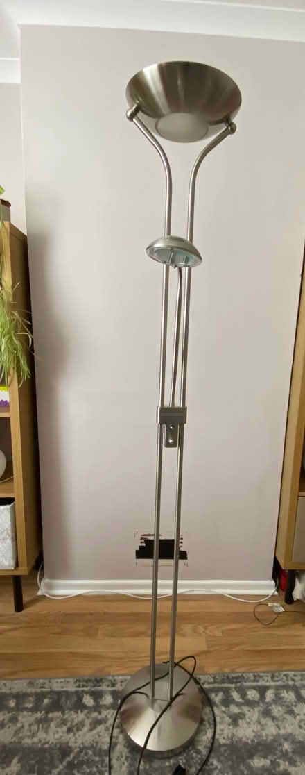 Photo of free Chrome uplighter floor lamp (Coleridge Ward CB1) #1