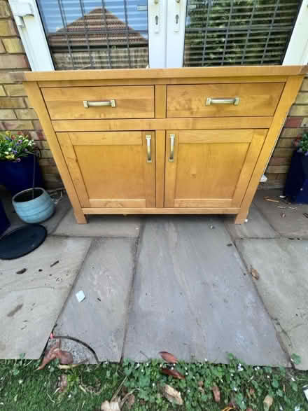 Photo of free Maple side board (West Horndon Essex) #1