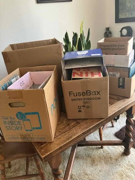 Photo of free 12 cardboard boxes - M/head River Area (Maidenhead SL6) #2
