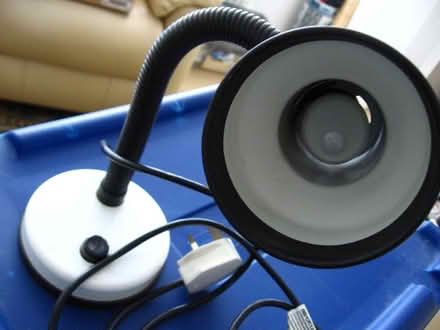 Photo of free Box of miscellaneous bits, cables, clock, lamp, mouse & more (Coppull PR7) #2