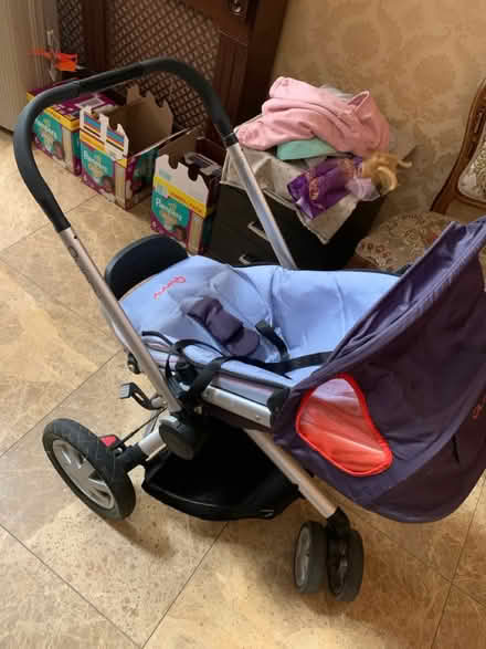 Photo of free Baby - 12 months 3 wheel pushchair (West Finchley station) #3