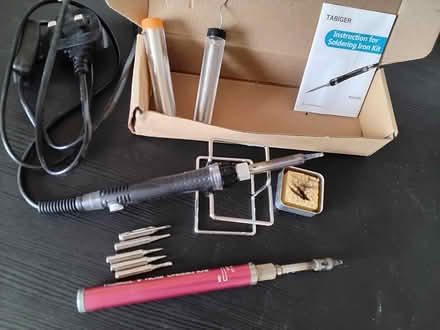 Photo of free Solderingi irons (Sandsfoot Court Weymouth) #1