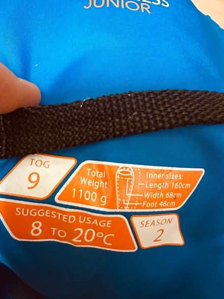 Photo of free 2x junior sleeping bags (Fleetville AL4) #1