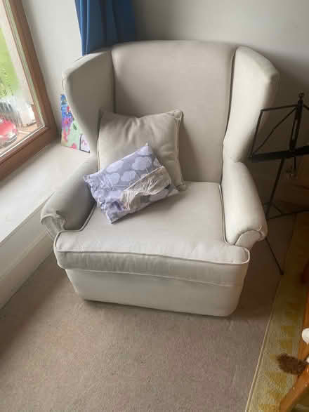 Photo of free Cream Coloured Chair (Ballinteer) #1