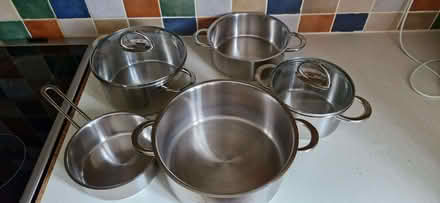 Photo of free Fissler saucepans - various sizes (Weobley HR4) #1