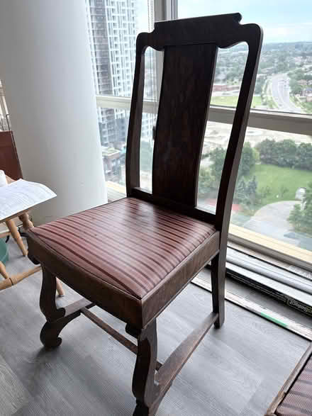 Photo of free 4 antique chairs (Near Square One) #2
