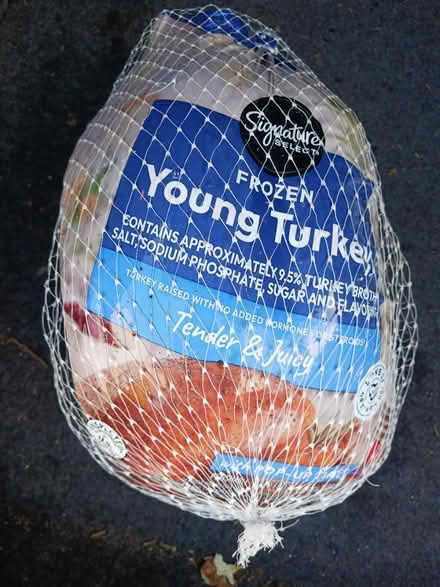 Photo of free 20 Pound Frozen Young Turkey (Walnut Creek) #1