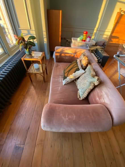 Photo of free Lovely Velvet Antique Sofa (York Place, Edinburgh, EH1) #2