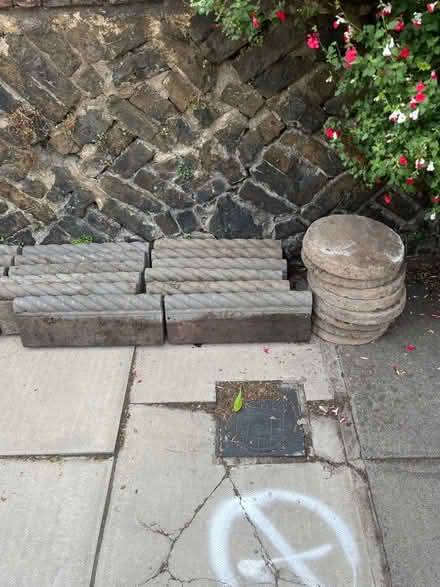 Photo of free Rope edging and pavers (NW10) #2