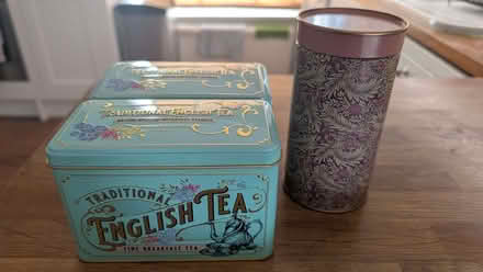Photo of free Tea and biscuits tins (Wandsworth SW18) #1