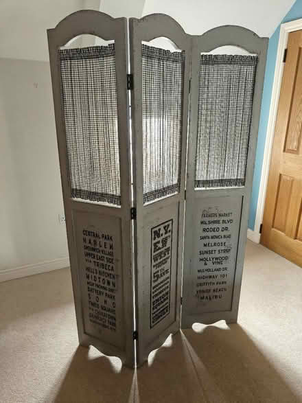 Photo of free Privacy screen shabby chic (wick BS30 doynton) #1