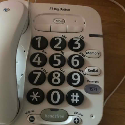 Photo of free bt big button phone (Gracemount EH17) #3