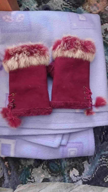 Photo of free x1 pair fingerless gloves (dorset BH12) #2