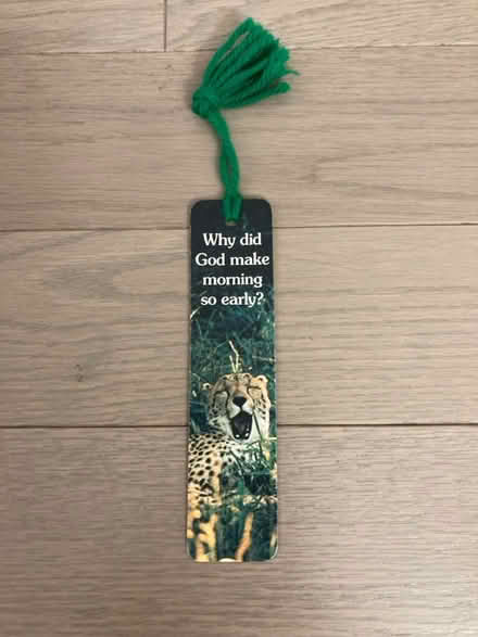 Photo of free Leopard bookmark (Kennedy/16th in Markham) #1