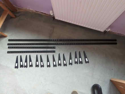 Photo of free Black Twin-Slot Shelving System (CT1) #1