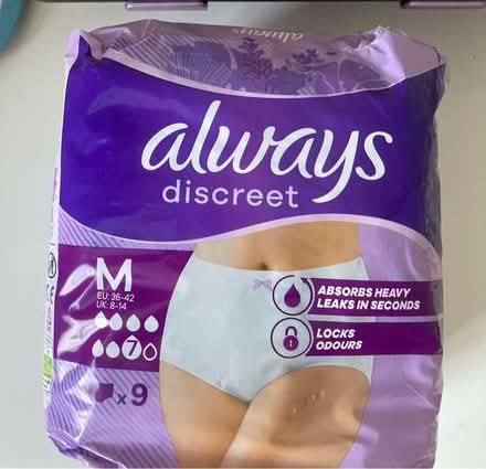 Photo of free Incontinence Pants and Pads (Exeter, EX2) #1