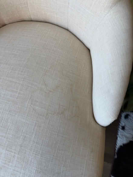 Photo of free Cream accent chair (Capitol Hill) #4