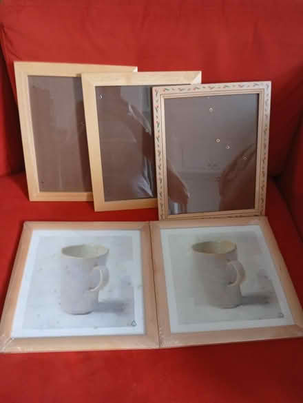 Photo of free Picture frames/prints, mostly new (Buxworth SK23) #1