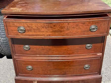 Photo of free Wooden dresser (Prospect Avenue, Oradell, NJ) #1