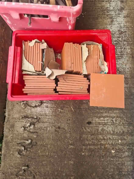 Photo of free About 45 15cm quarry tiles (Ham KT2) #1