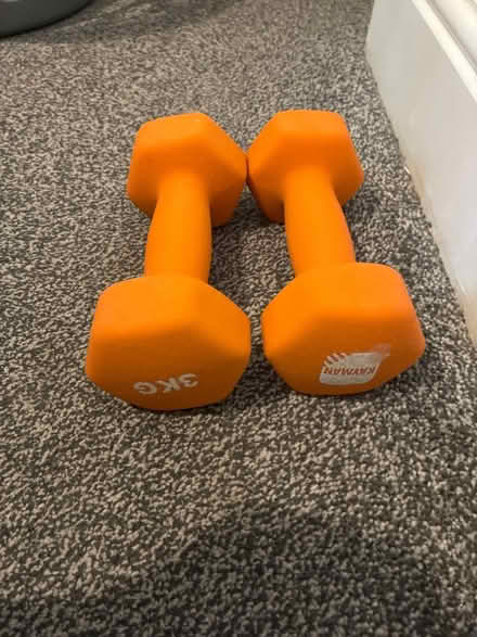 Photo of free 1 pair of 3kg dumbells (Headington OX3) #1