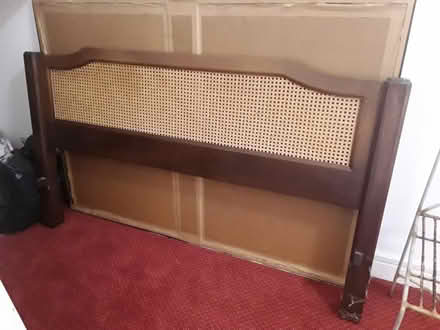 Photo of free Wooden headboard for double bed (Pl10 1es) #1
