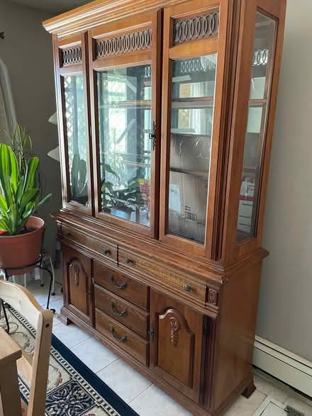 Photo of free Basset China cabinet (North bergen) #2