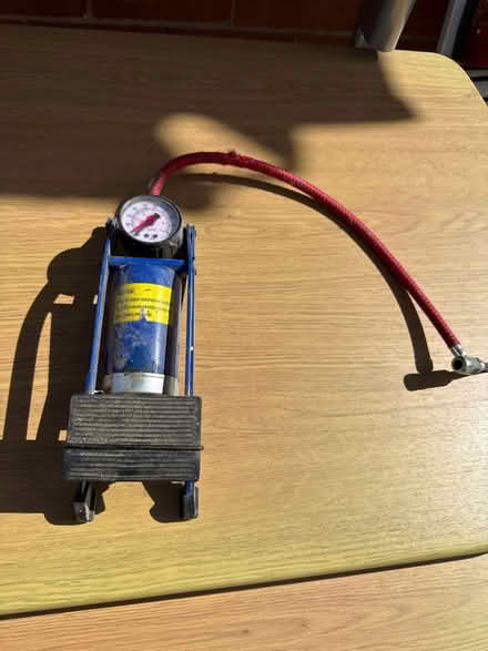 Photo of free Foot pump (Fulwood - PR2 3) #1