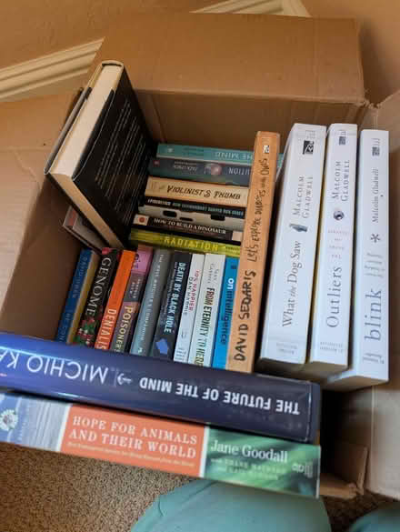 Photo of free Box of non fiction books (Campbell) #1