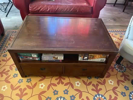 Photo of free Small coffee table with storage (Beltsville, MD) #3