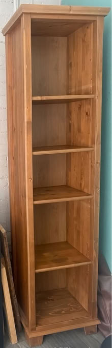 Photo of free 6’ tall bookcase (Aughton S26) #1