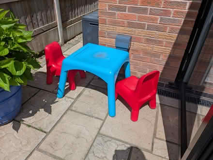 Photo of free Kids outdoor seats and table (M23) #1
