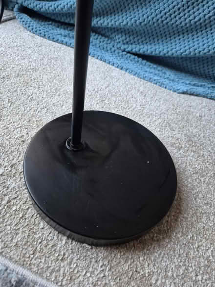 Photo of free Black floor standing lamp (Monkwick CO2) #2