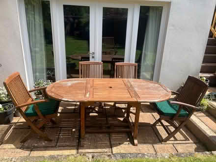 Photo of free Outdoor table and chairs (Polwarth EH14) #1