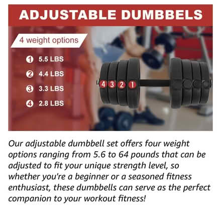 Photo of free Adjustable Dumbell set (Margate / Pompano Beach) #3