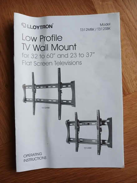 Photo of free TV wall mounting bracket (Butlocks Heath SO31) #3