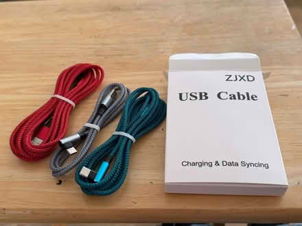 Photo of free USB C Charger Cable 3Pack (Restalrig EH7) #1