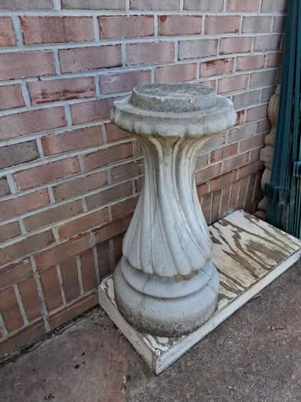 Photo of free Bird bath ""post"/pilllar (Maryville) #2