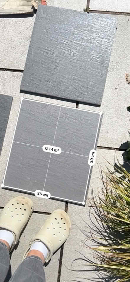 Photo of free Porcelain tiles, slate effect (Colinton EH13) #2
