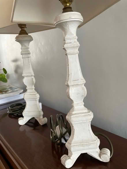 Photo of free 2 Shabby Chic Lamps (Mitcham's Corner CB4) #3
